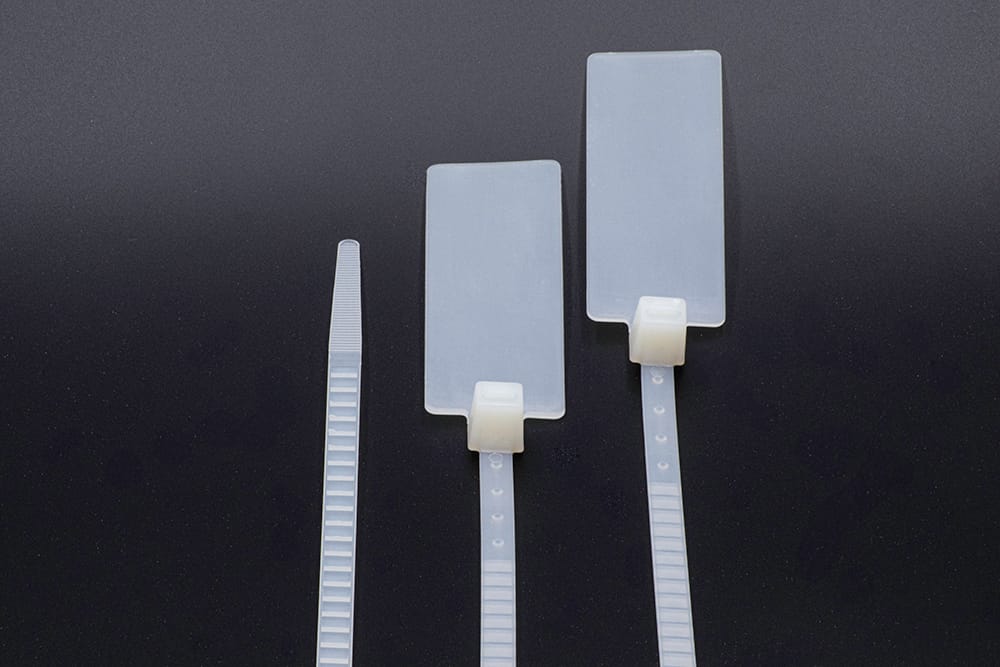 Sicherheitskabelbinder mit Beschriftungsfeld